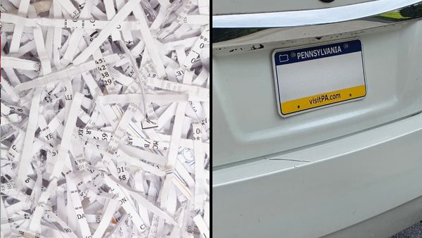 Document Shredding and Damaged License Plate Replacement