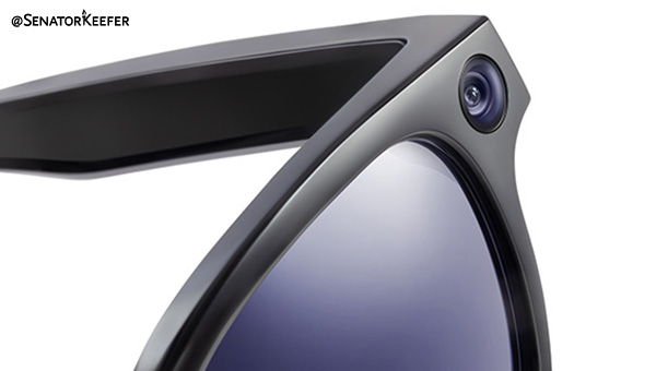 Ray-Ban Meta AI glasses.
